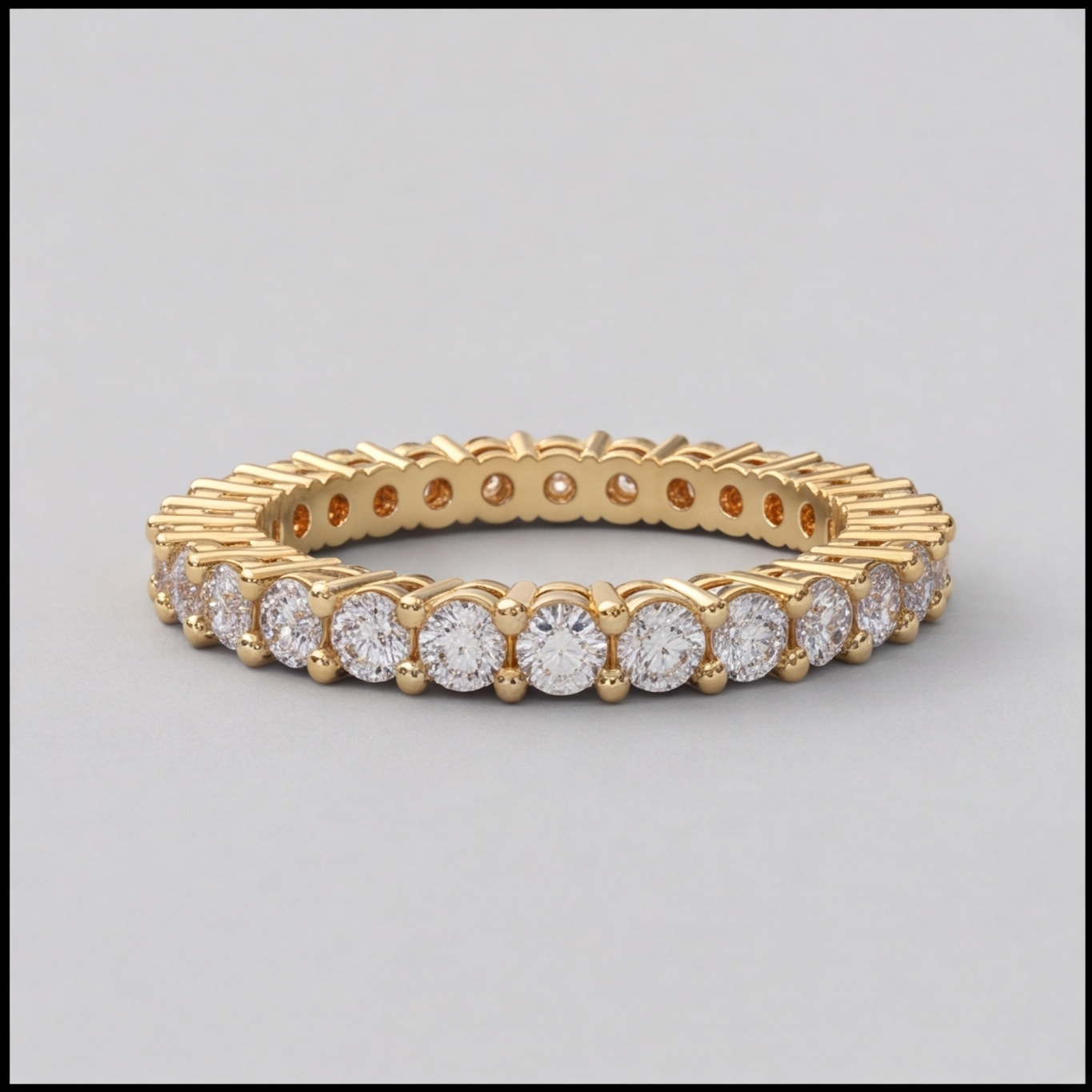 1.90 Ct. Lab Grown Diamond Eternity Band Ring (VS-EF)