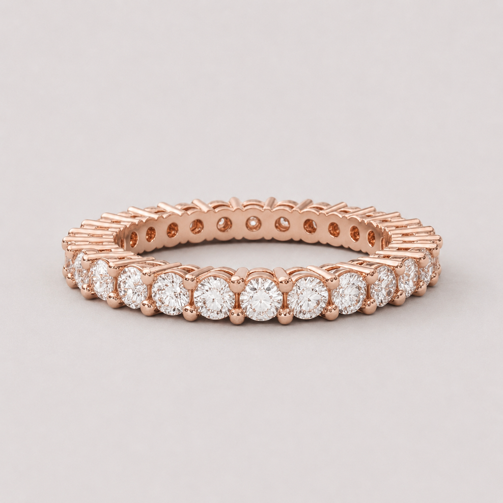 1.90 Ct. Lab Grown Diamond Eternity Band Ring (VS-EF)