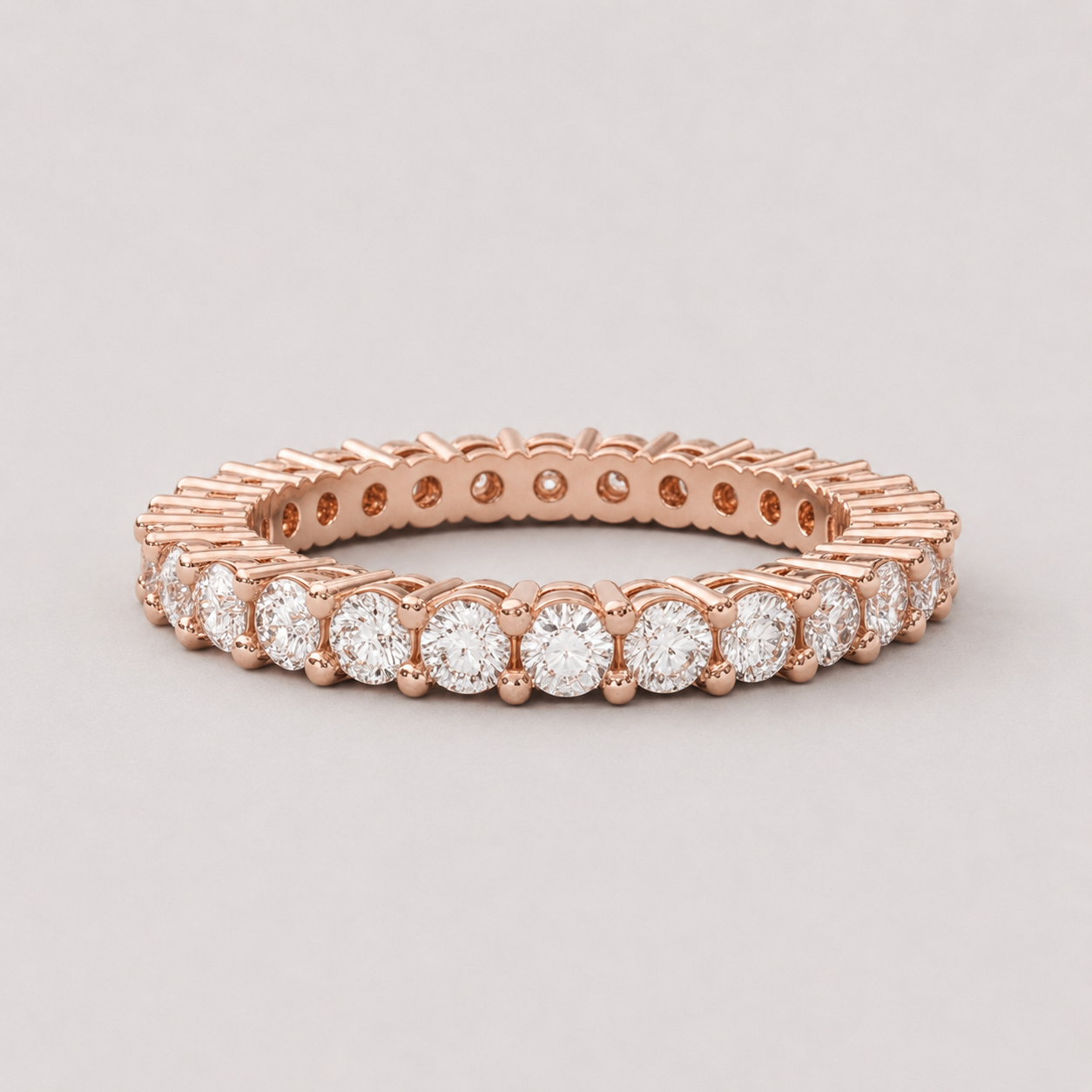 1.90 Ct. Lab Grown Diamond Eternity Band Ring (VS-EF)
