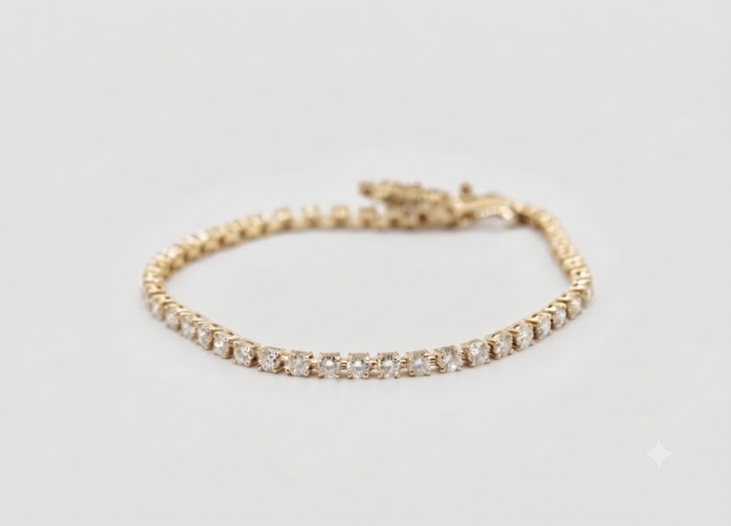 Natural Diamond Tennis Bracelet for Women | Luxury Diamond Bracelet | Fine Diamond Jewelry