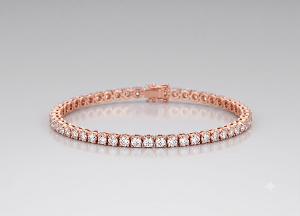 6.00tcw (VS-EF) Luxury Lab-Grown Diamond Tennis Bracelet for Women Everyday Fine Jewelry Gift