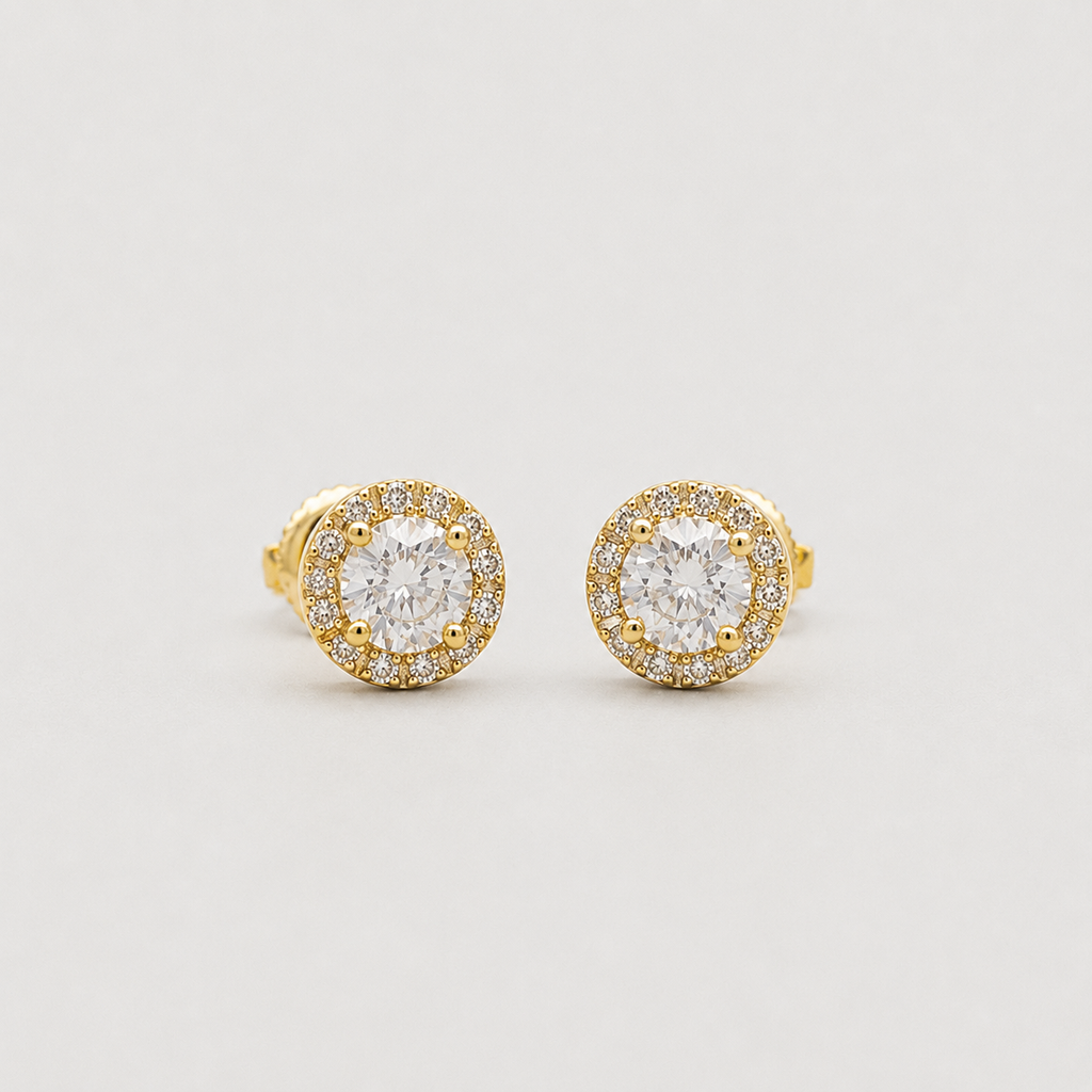 1.50 Ct. Lab-Grown Diamond Round Cut Solitaire Earrings (EF-VS)