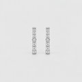 1 Ct. Lab-Grown Diamond Huggie Hoop Earring Round Cut (EF/VVS-VS)