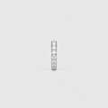 Lab Grown Diamond Men Hoop Earrings Round Cut 0.40 Ct. (EF/VVS-VS)