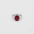 1.9 Ct. Lab-Grown Diamond & Natural Gemstone Men Ring