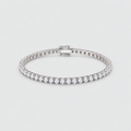 4.50 Ct. Lab Grown Diamond Men Tennis Bracelet Round Cut (EF/VVS-VS)