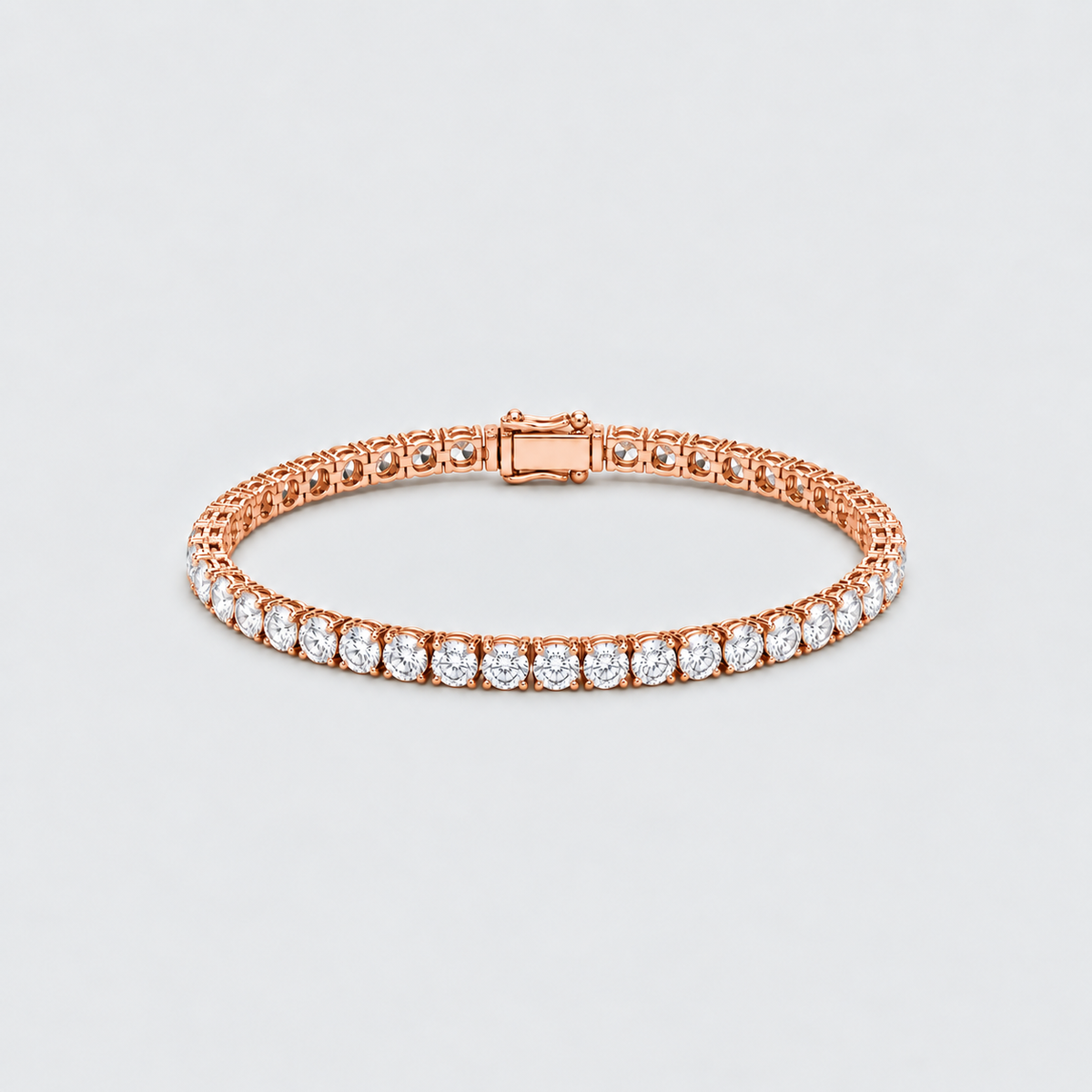 10 Ct. Lab Grown Diamond Men Tennis Bracelet (EF/VVS-VS)