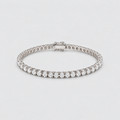 6 Ct. Lab Grown Diamond Round Cut Men Tennis Bracelet (EF/VVS-VS)