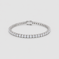 5.90 Ct. Lab Grown Diamond Round Cut Men Tennis Bracelet (EF/VVS-VS)