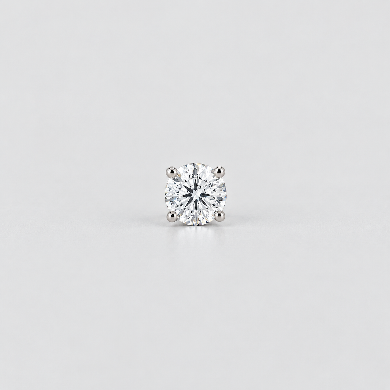 3 Ct. Lab Grown Diamond Stud Earrings Round-Cut (VS-EF)