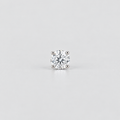 1 Ct. Lab Grown Diamond Single Stud Round-Cut (VS-EF)