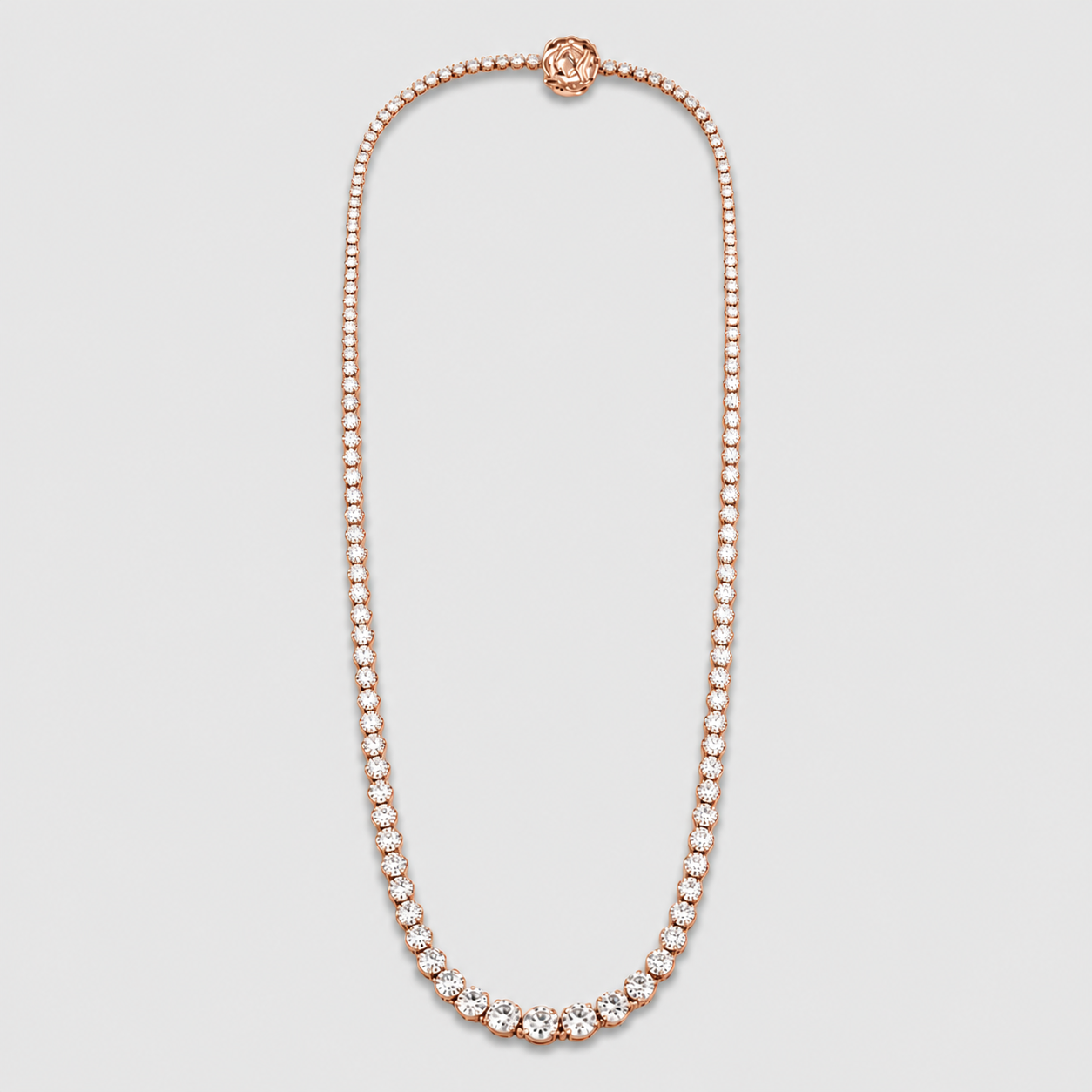 22 Ct. Lab-Grown Diamond Tennis Necklace (VS-EF)