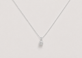 1.00 CT (VS–EF) Cushion Cut Lab-Grown Diamond Solitaire Pendant Necklace for Women