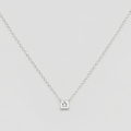 Lab-Grown Diamond Princess-Cut Solitaire Pendant 0.20 Ct. (EF/VVS-VS)