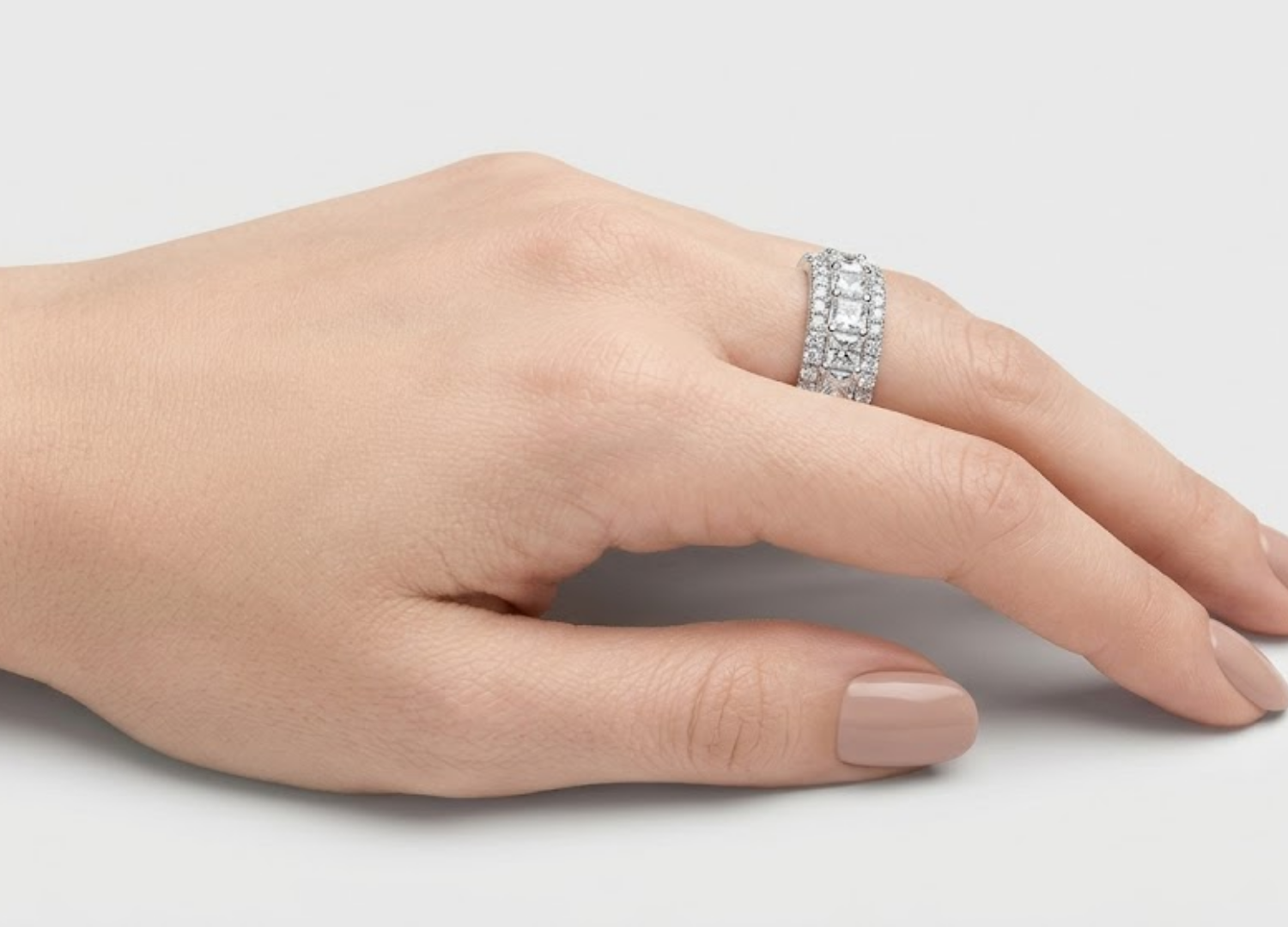 2.00 TCW (VS-EF) Baguette Cut Lab-Grown Diamond Eternity Band for Women