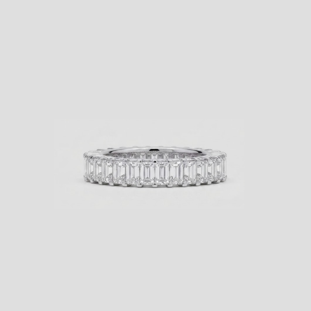 2.00tcw  (VS-EF) Baguette Cut Lab-Grown Diamond Eternity Band for Women
