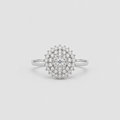 1 Ct. Luxury Diamond Cluster Ring in Lab Grown Diamond (EF/VVS-VS)
