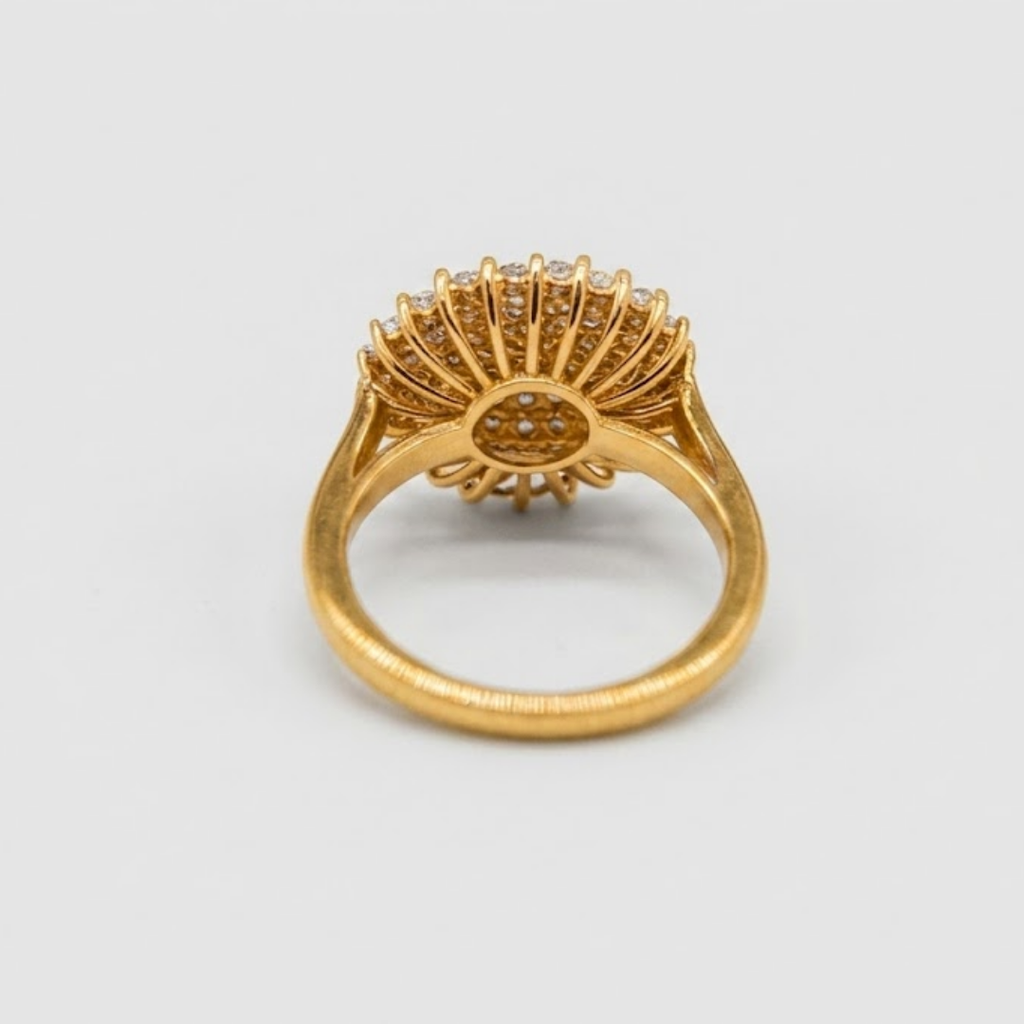 1 Ct. Luxury Diamond Cluster Ring in Lab Grown Diamond (VS - EF)