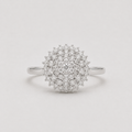 1 Ct. Luxury Diamond Cluster Ring in Lab Grown Diamond (VS - EF)