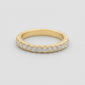 0.80tcw (VS-EF) Round Cut Lab-Grown Diamond Eternity Band for Women
