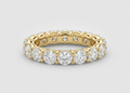 1.00 TCW (VS–EF) Round Cut Lab-Grown Diamond Eternity Band for Women