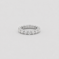 1 Ct. Round Cut Lab-Grown Diamond Eternity Band (VS–EF)