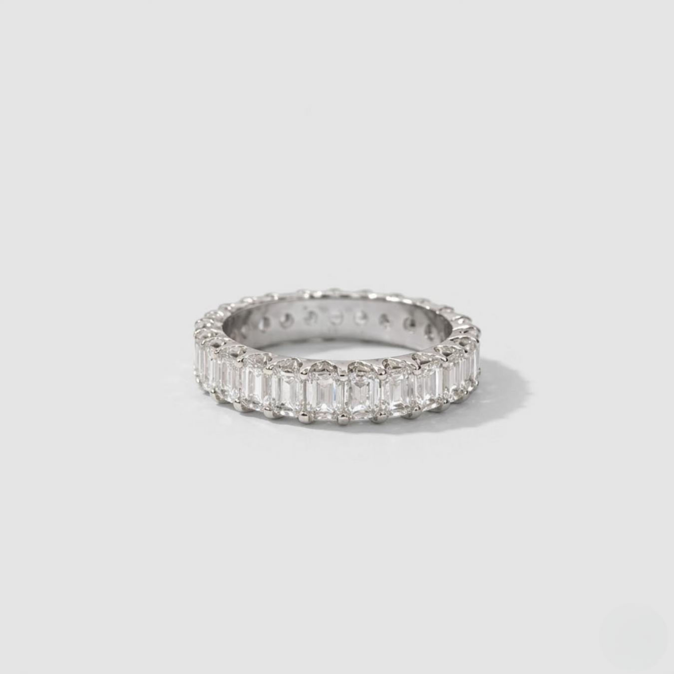 2.00 TCW (VS-EF) Baguette Cut Lab-Grown Diamond Eternity Band for Women