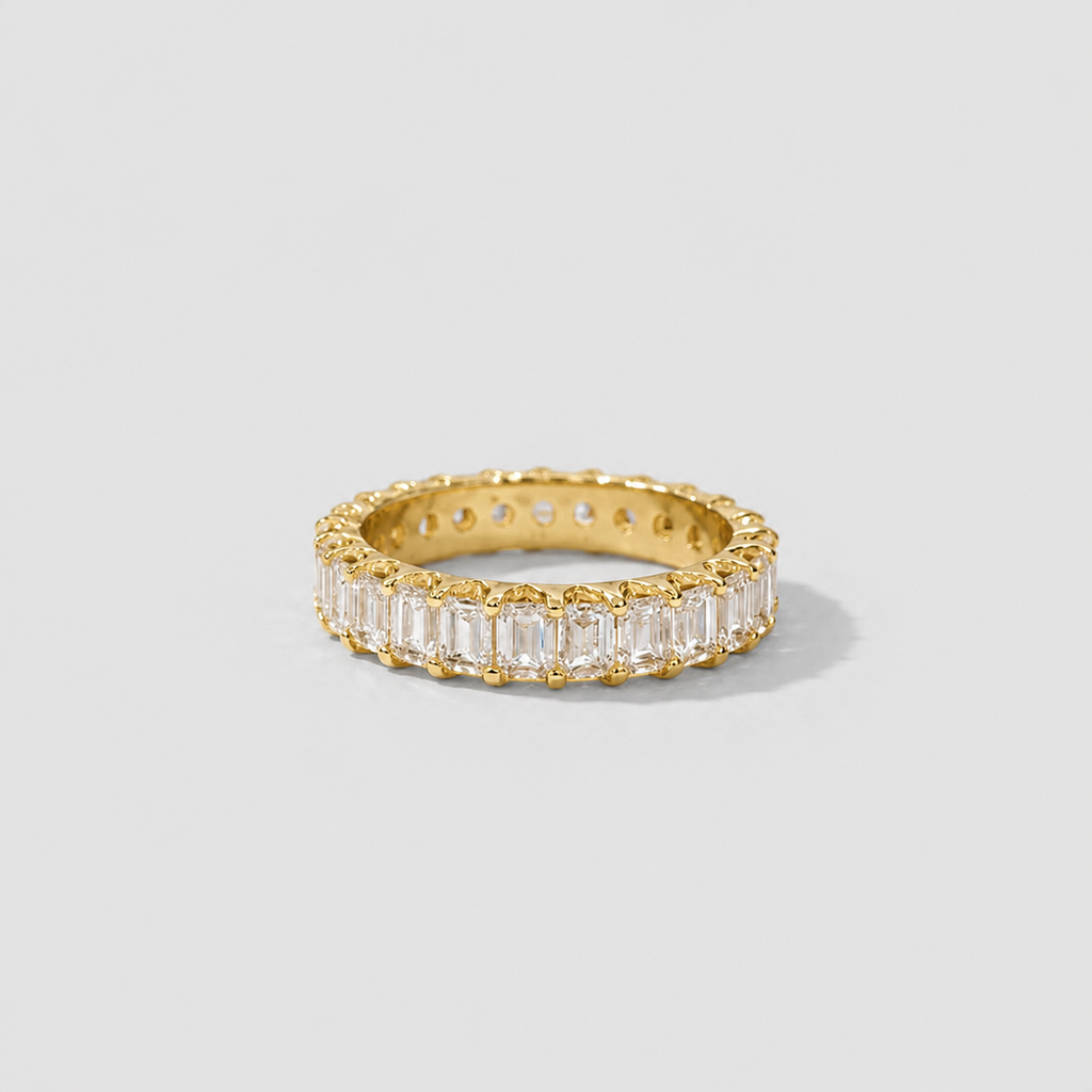 2 Ct. Baguette Lab-Grown Diamond Eternity Band (EF-VS)