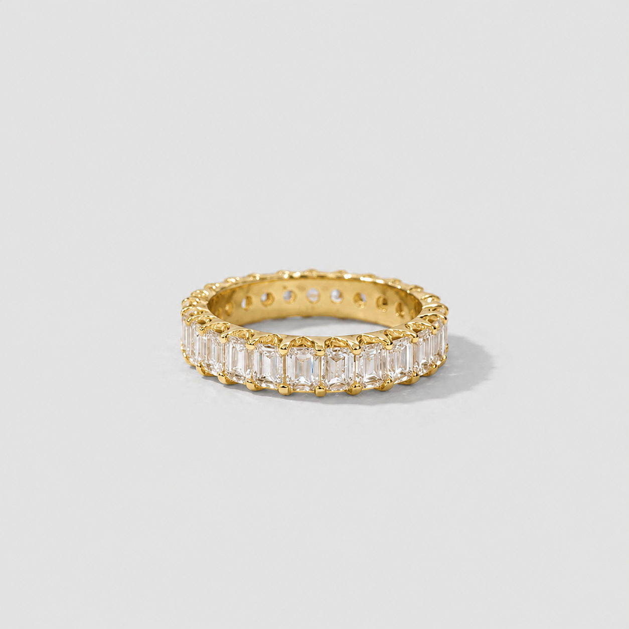 2 Ct. Baguette Lab-Grown Diamond Eternity Band (EF-VS)