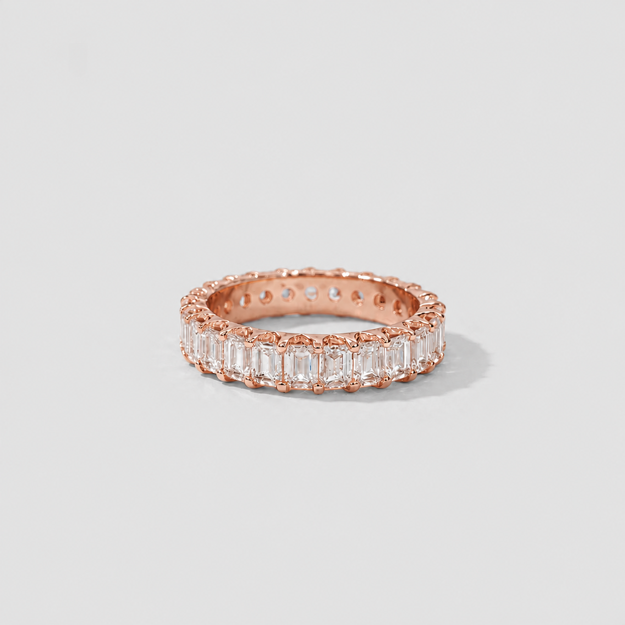 2 Ct. Baguette Lab-Grown Diamond Eternity Band (EF-VS)