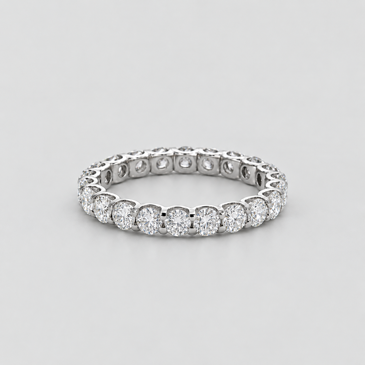 4.50 Ct. Round Lab-Grown Diamond Eternity Band (EF/VVS-VS)