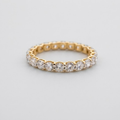 1.00 TCW (VS–EF) Elegant Round Lab-Grown Diamond Eternity Band