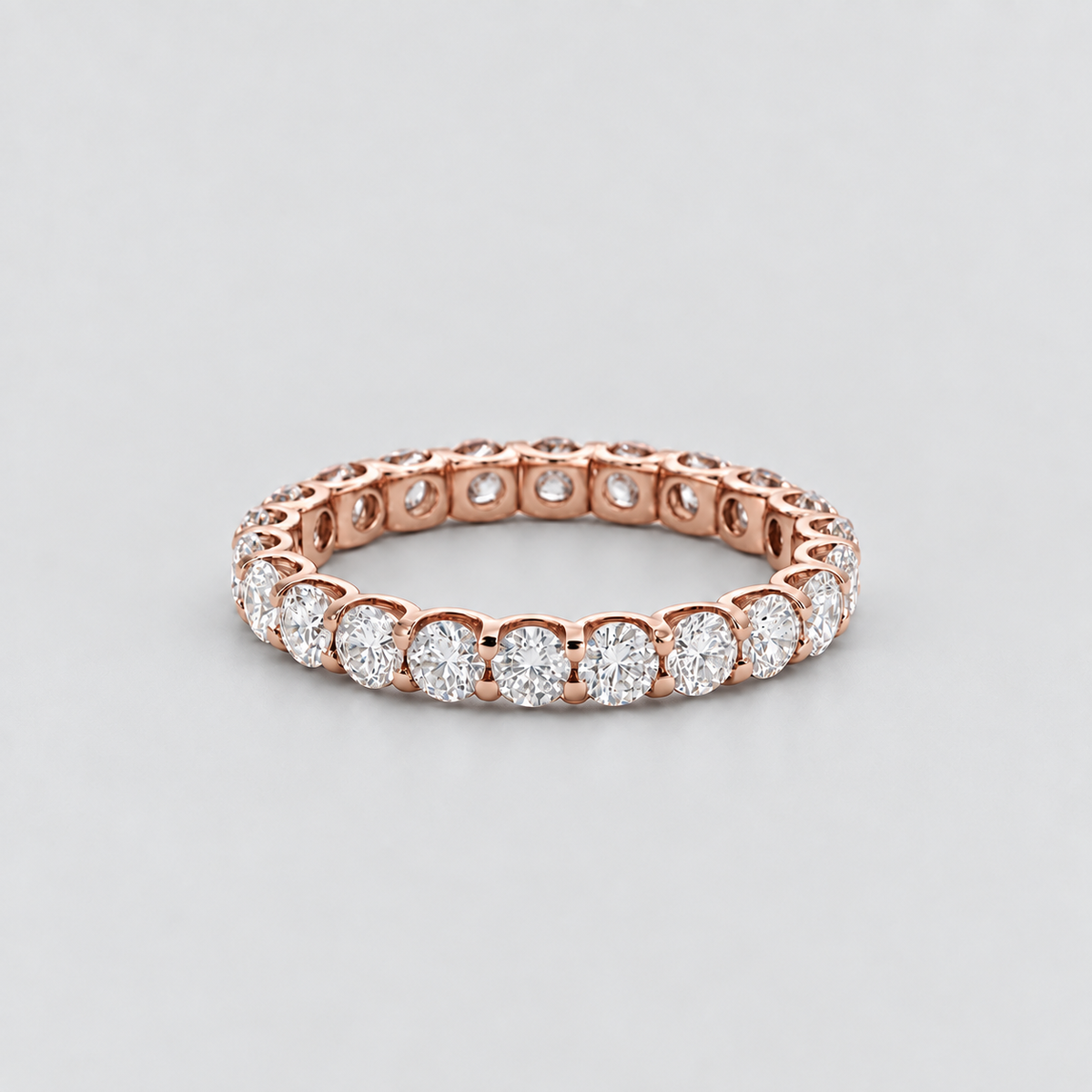 4.50 Ct. Round Lab-Grown Diamond Eternity Band (EF/VVS-VS)