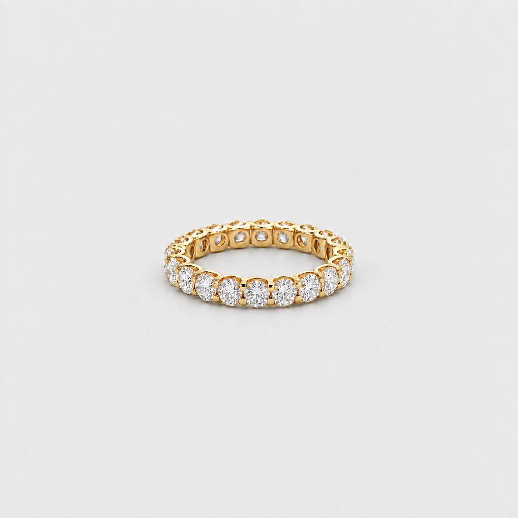 4.50 Ct. Round Lab-Grown Diamond Eternity Band (EF/VVS-VS)