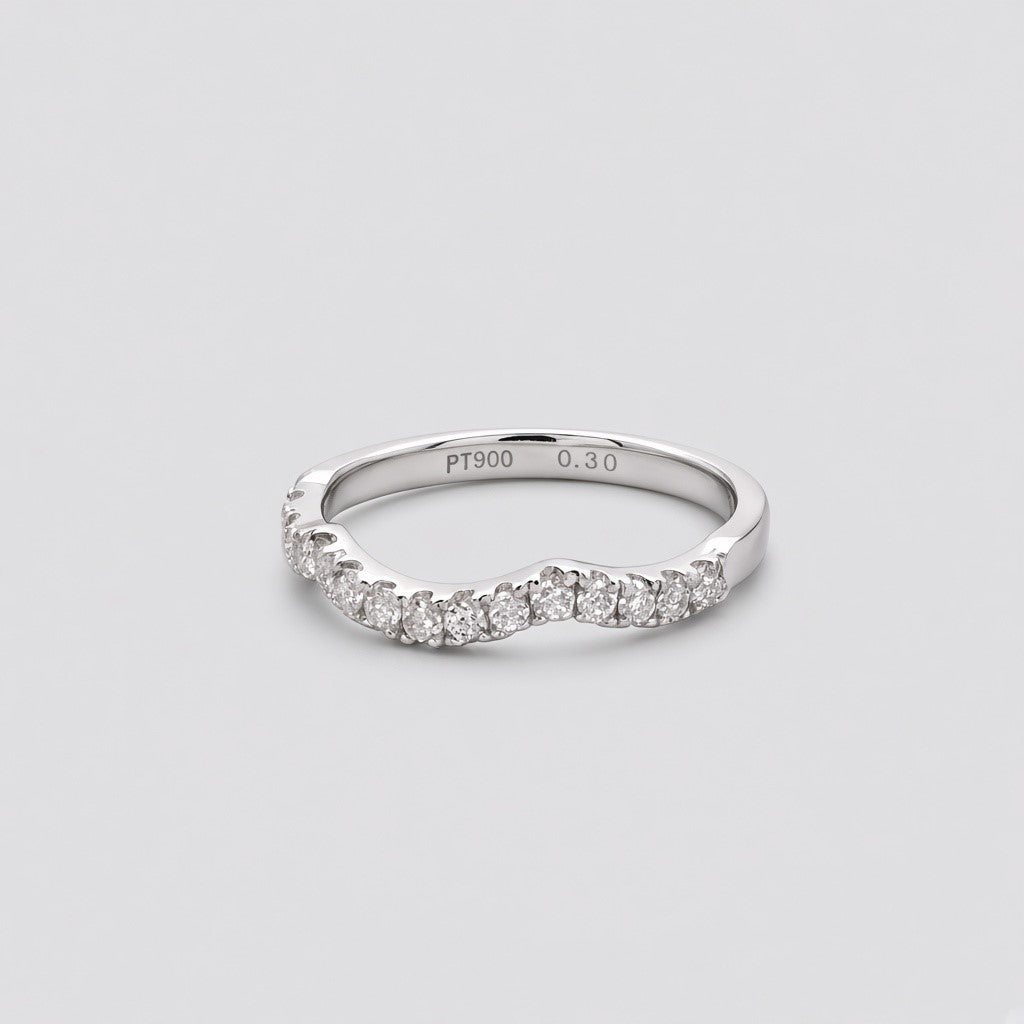 Twisted Lab-Grown Diamond Wedding Band 0.50 Ct. (EF/VVS-VS)