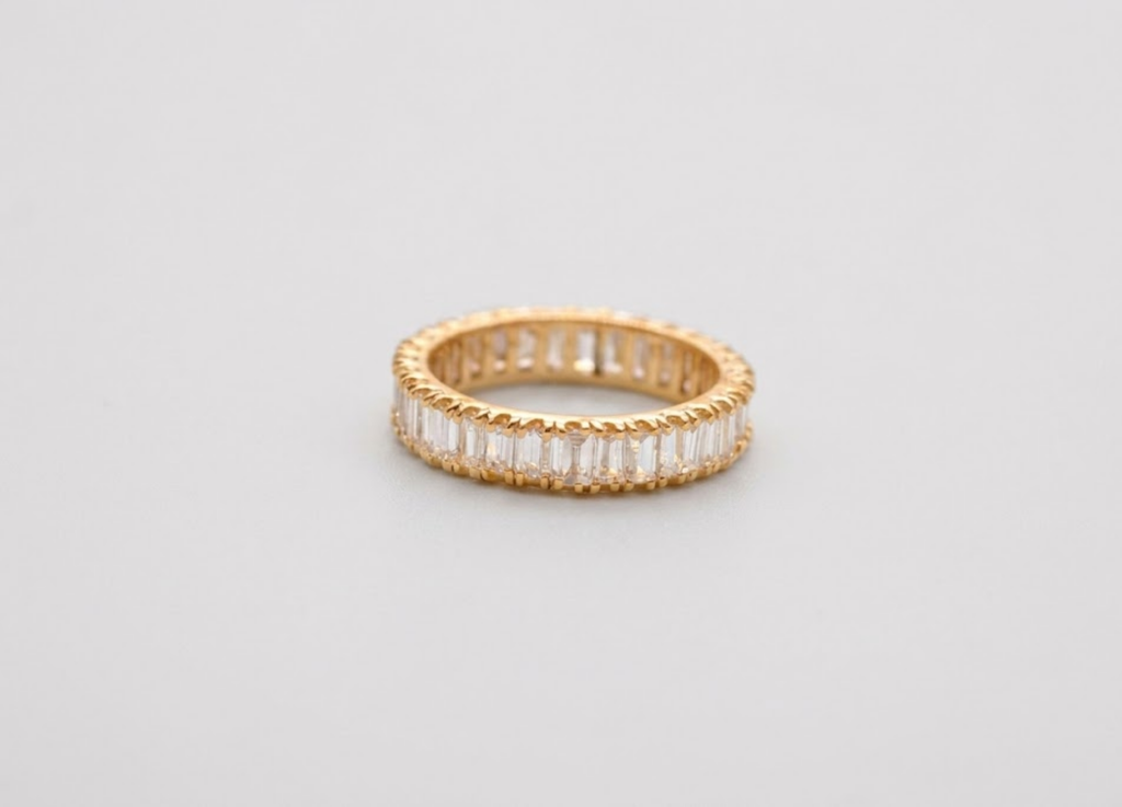 2.00 TCW (VS-EF) Baguette Cut Lab-Grown Diamond Eternity Band for Women