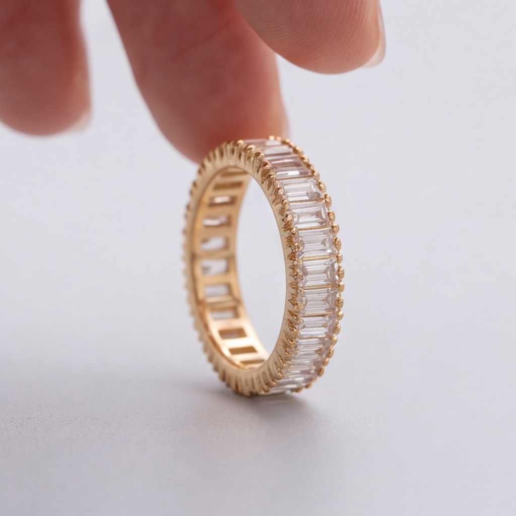 2 Ct. Lab-Grown Diamond Eternity Band (VS-EF)