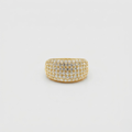 0.80tcw  (VS-EF) Wide Pavé Lab-Grown Diamond Band Ring for Women
