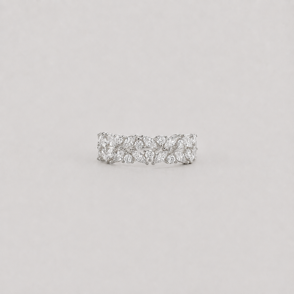 1.90 Ct. Lab Grown Diamond Designer Cluster Ring (VS-EF)
