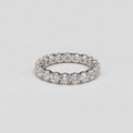 4 Ct. Lab Grown Diamond Eternity Band Round Cut (EF/VVS-VS)