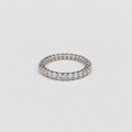 1.40 Ct. Lab Grown Diamond Round Eternity Band Ring (EF/VVS-VS)