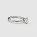 Trillion Cut Solitaire Lab Grown Diamond Engagement Ring in Gold -  1.00tcw (VS- EF)