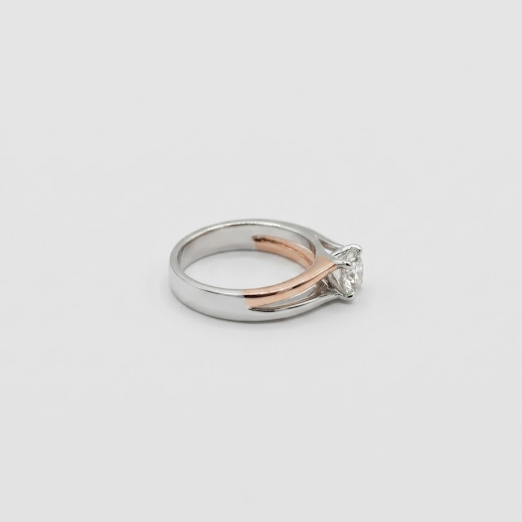 Trillion Cut Solitaire Lab Grown Diamond Engagement Ring in Gold – 1.00 tcw (VS - EF)