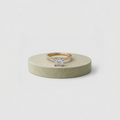 2.00tcw (VS-EF) Princess Cut Lab-Grown Diamond Pavé Engagement Ring in Gold