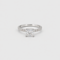 2 Ct. Princess Cut Lab-Grown Diamond Engagement Ring (VS-EF)