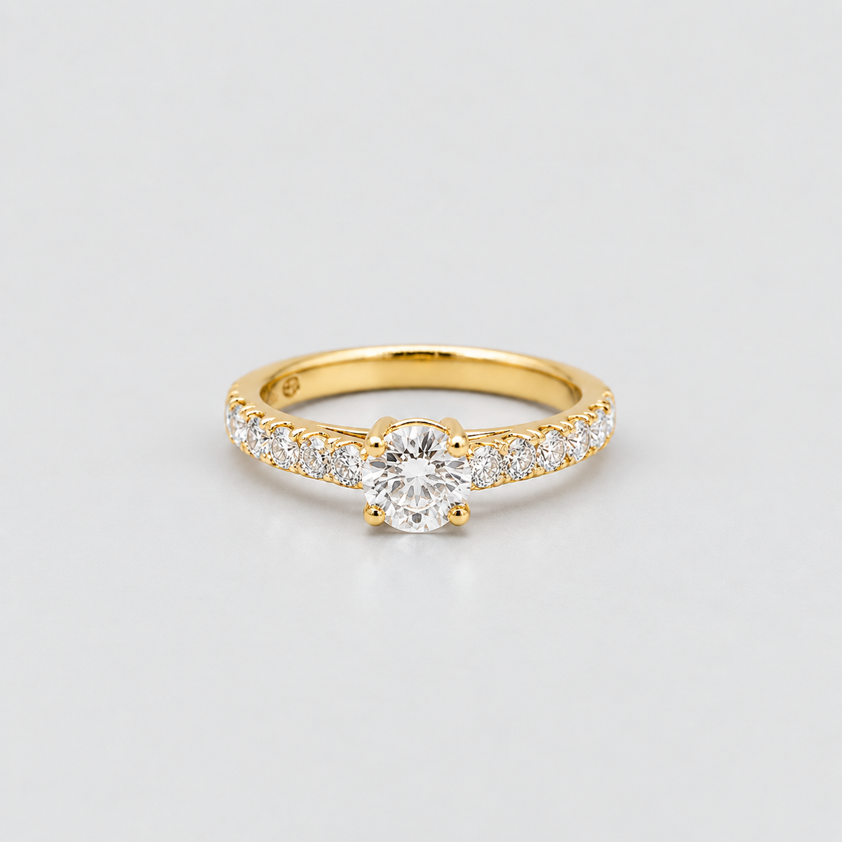 1 Ct. Round Lab-Grown Diamond Engagement Ring (VS- EF)