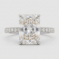 1 Ct. Radiant Cut Lab-Grown Diamond Engagement Ring (VS- EF)
