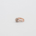 1.00tcw (VS- EF) Double Halo Lab Grown Diamond Engagement Ring with Split Shank