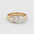 2.5 Ct. Lab-Grown Diamond Toi et Moi Pear & Round Cut (VS-EF)