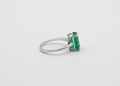4 Ct. Emerald Cut Gemstone Solitaire Ring for Men